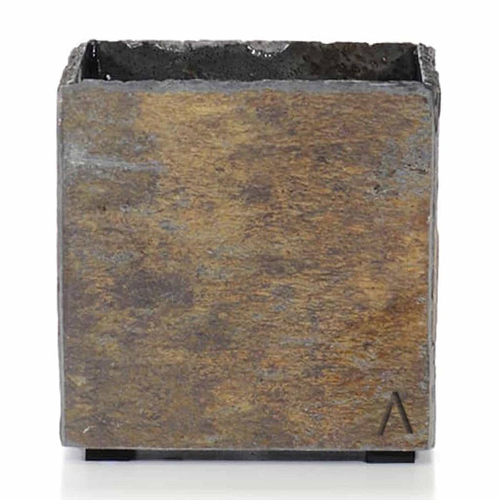 Cachepot angolare Rusty piccolo CUBI 17 CLIMAQUA